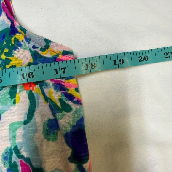 Lilly Pulitzer Essie Tank Women’s Medium Multi Print Soft Knit EUC - Picture 10 of 10